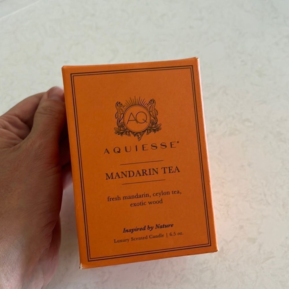 Aquiesse Mandarin Tea bougie candle